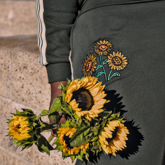 Sunflower Basketball Pants