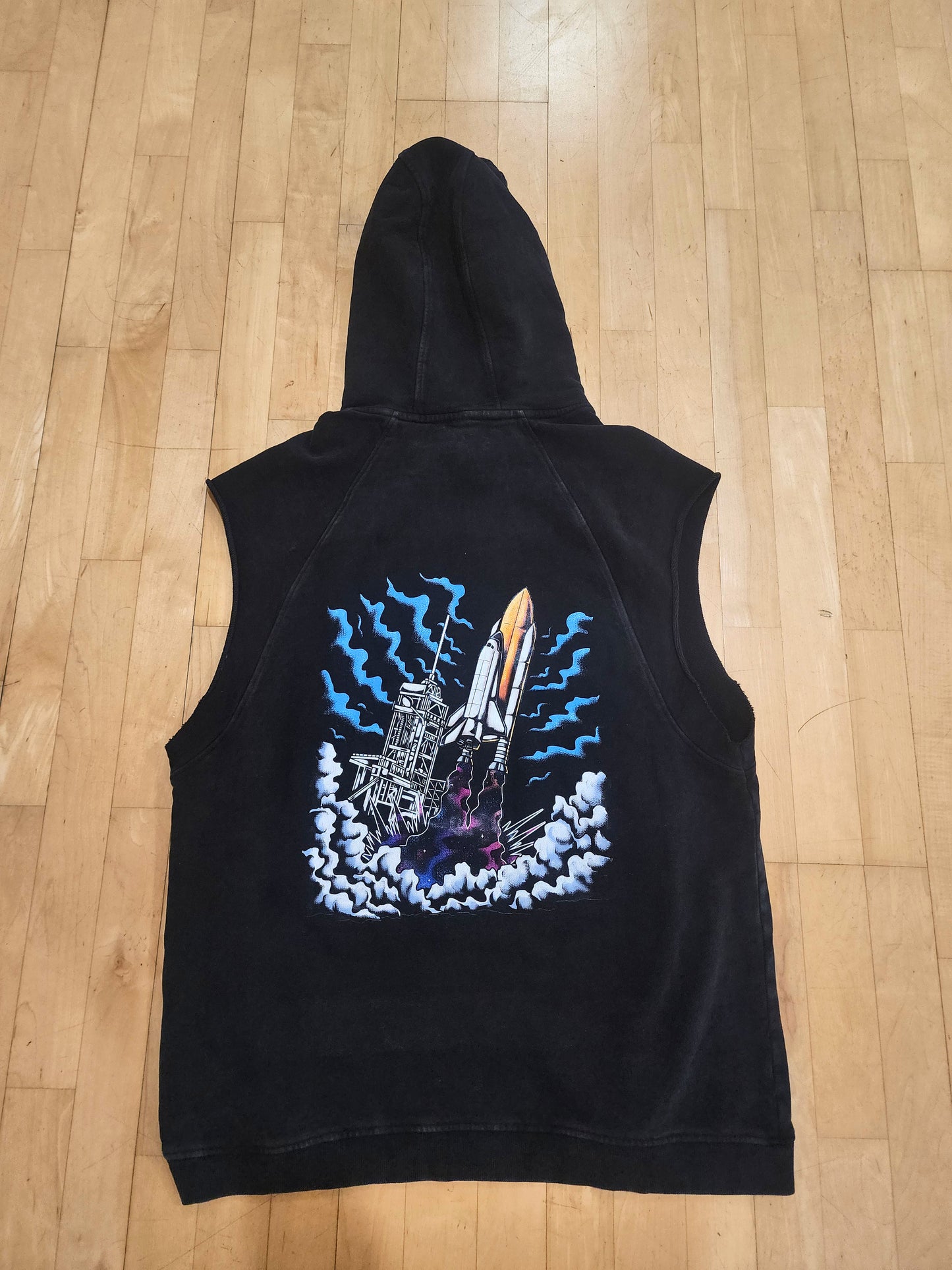 Sleeveless Galaxy Hoodie
