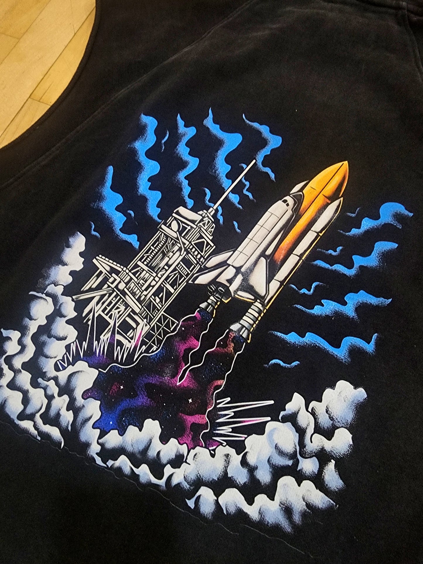 Sleeveless Galaxy Hoodie