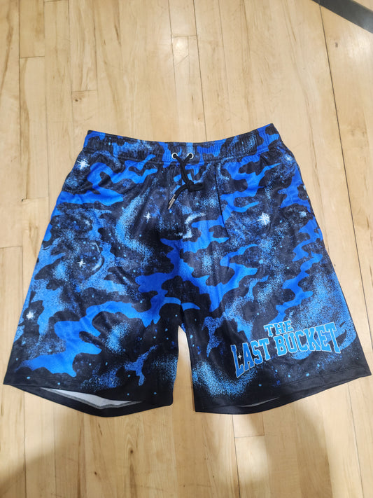 Blue Galaxy Shorts
