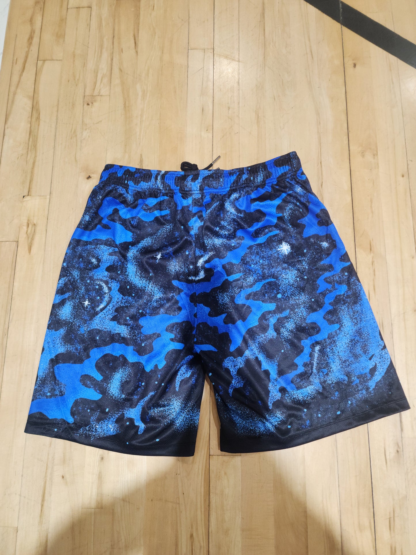 Blue Galaxy Shorts